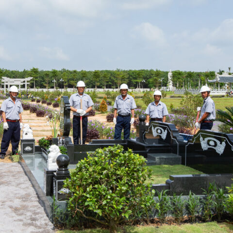 xây dựng mộ phần vĩnh hằng long thành