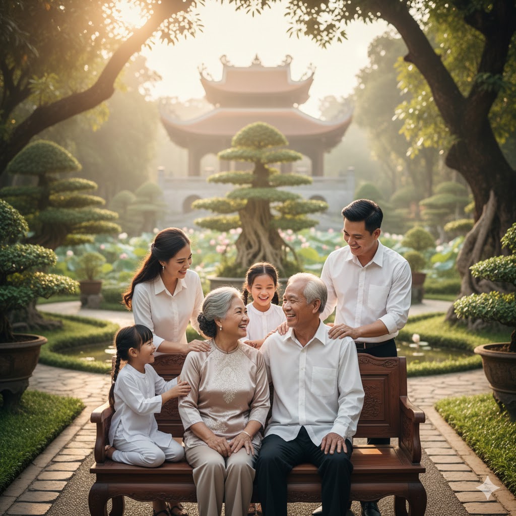 Hiếu thảo với cha mẹ